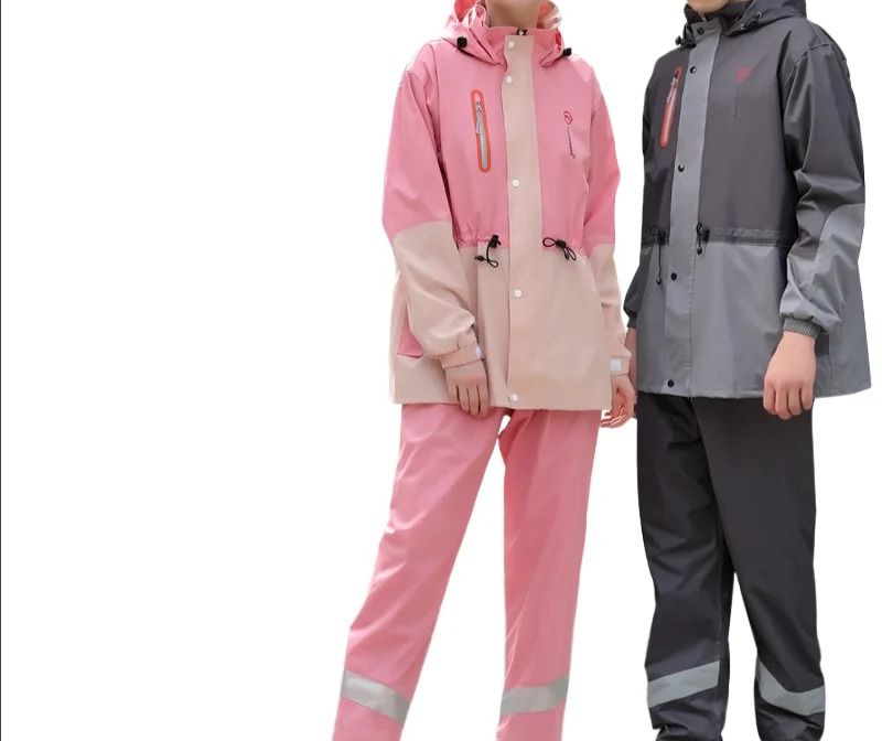 Outdoor Riding Reflective Rain - Fishing Rain Suit ulasan dan harga