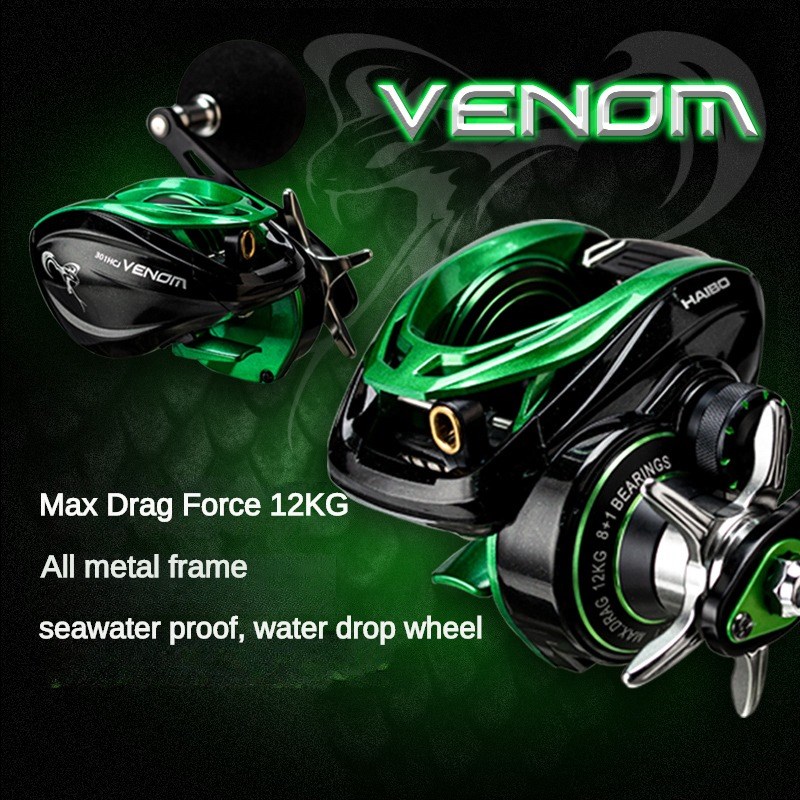 HAIBO VENOM Anti-saltwater Fis - Kastking Reel Zephyr ulasan dan harga