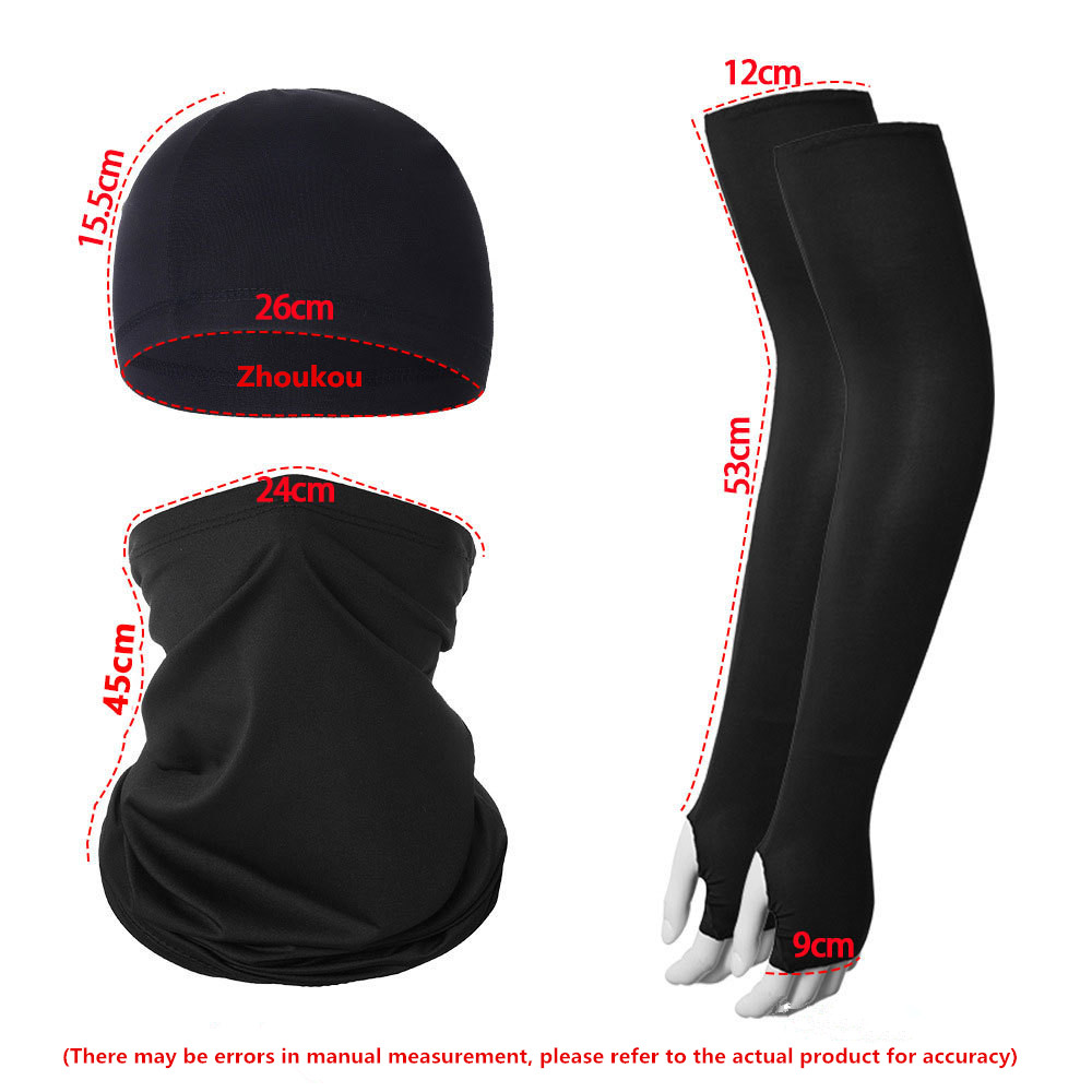 Three piece set of summer ice  - Fishing Mask Sun Protection ulasan dan harga