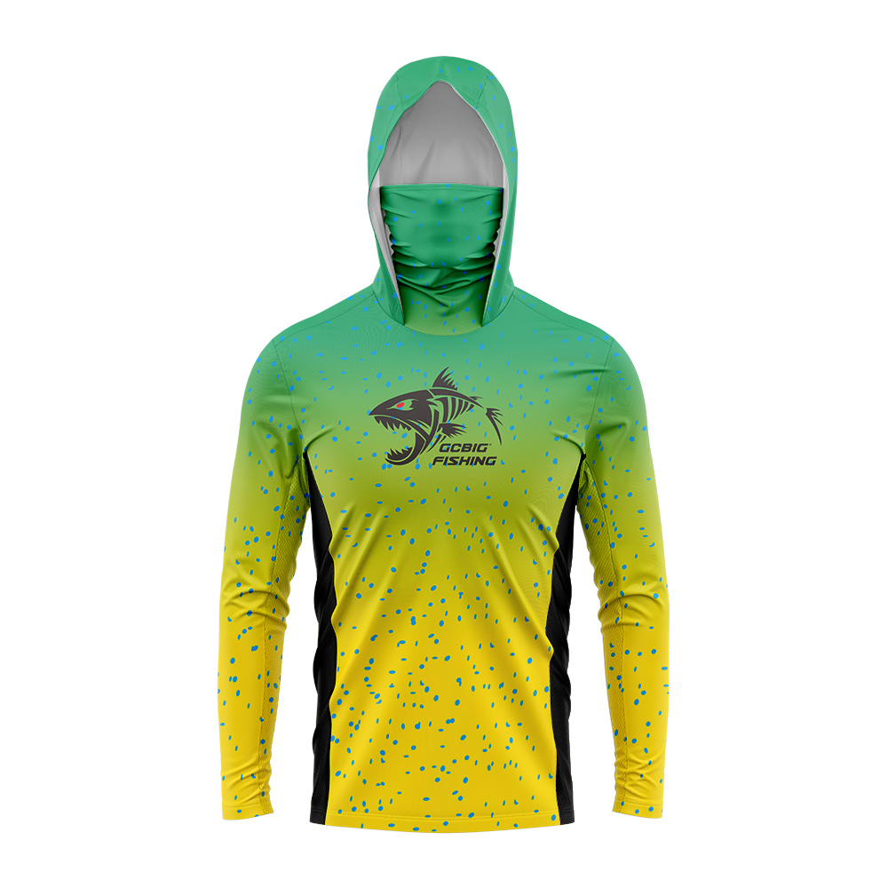 Mens Outdoor Long Sleeve Fishi - Fishing Hoodie ulasan dan harga
