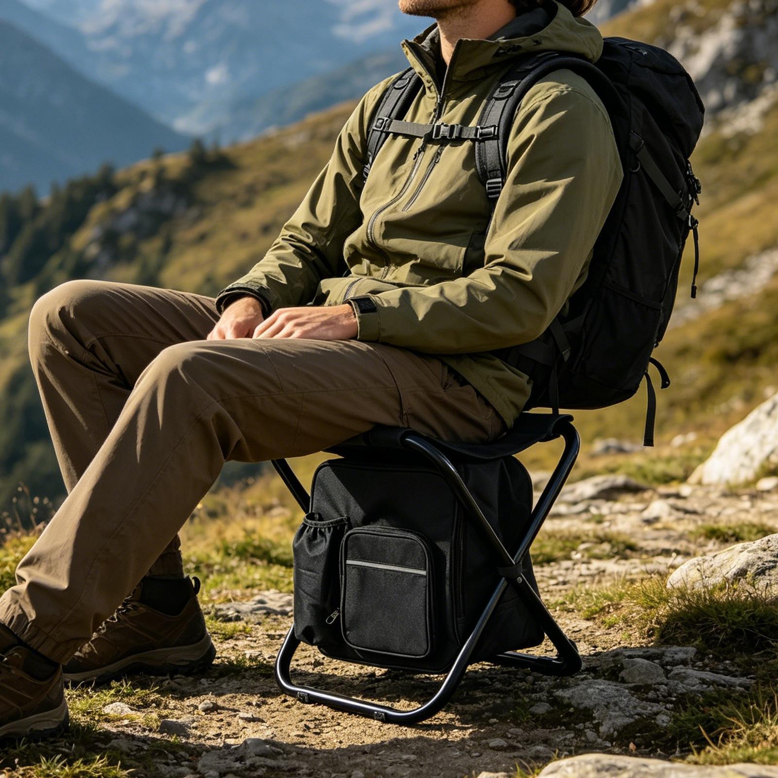 Foldable Backpack Stool For Ad - Fishing Backpack ulasan dan harga
