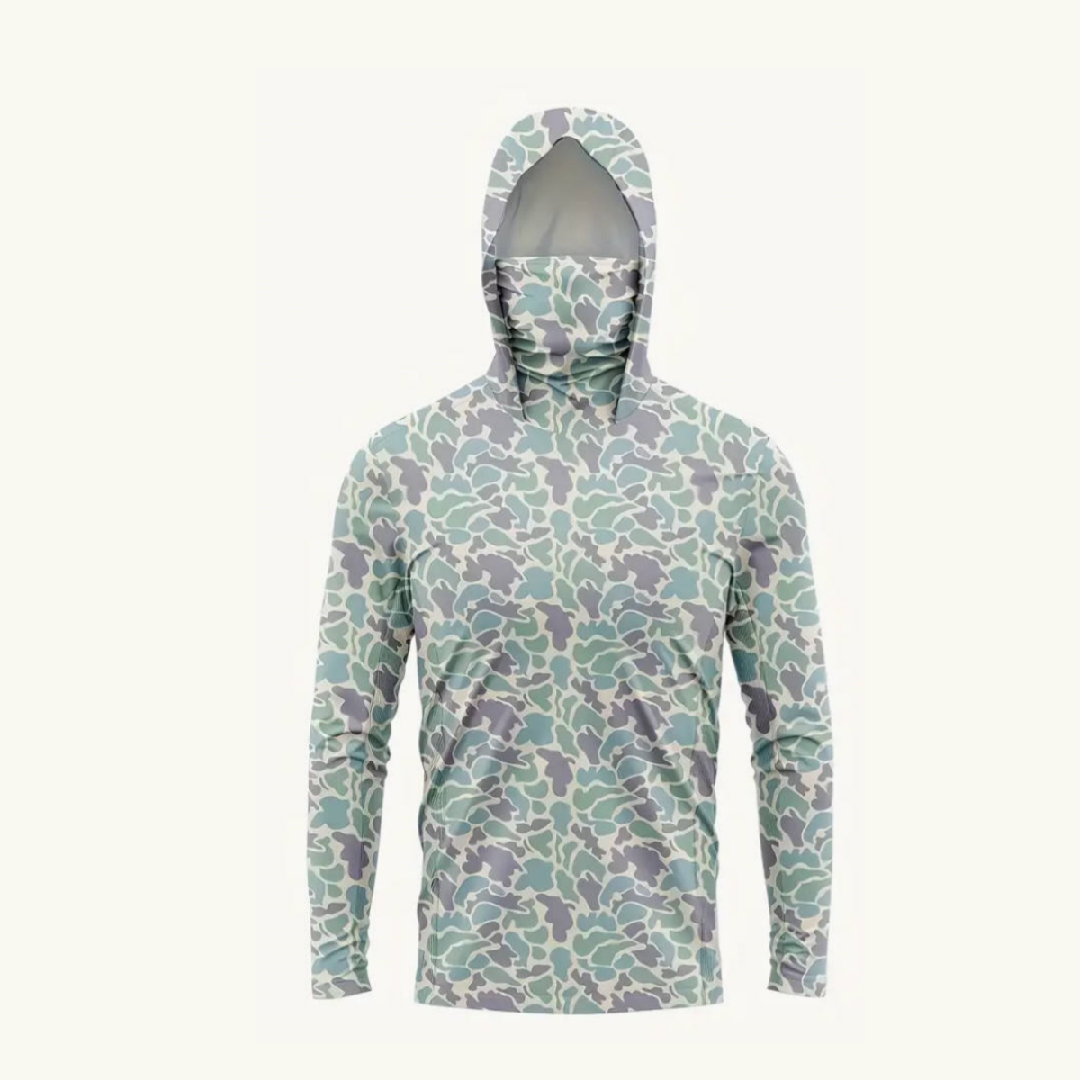 Men UPF50+ Sun Protection Fish - Fishing Hoodie ulasan dan harga