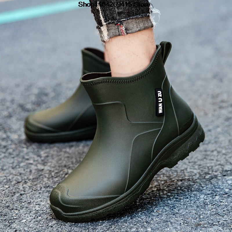 New Men's Waterproof Anti-slip - Fishing Boots ulasan dan harga