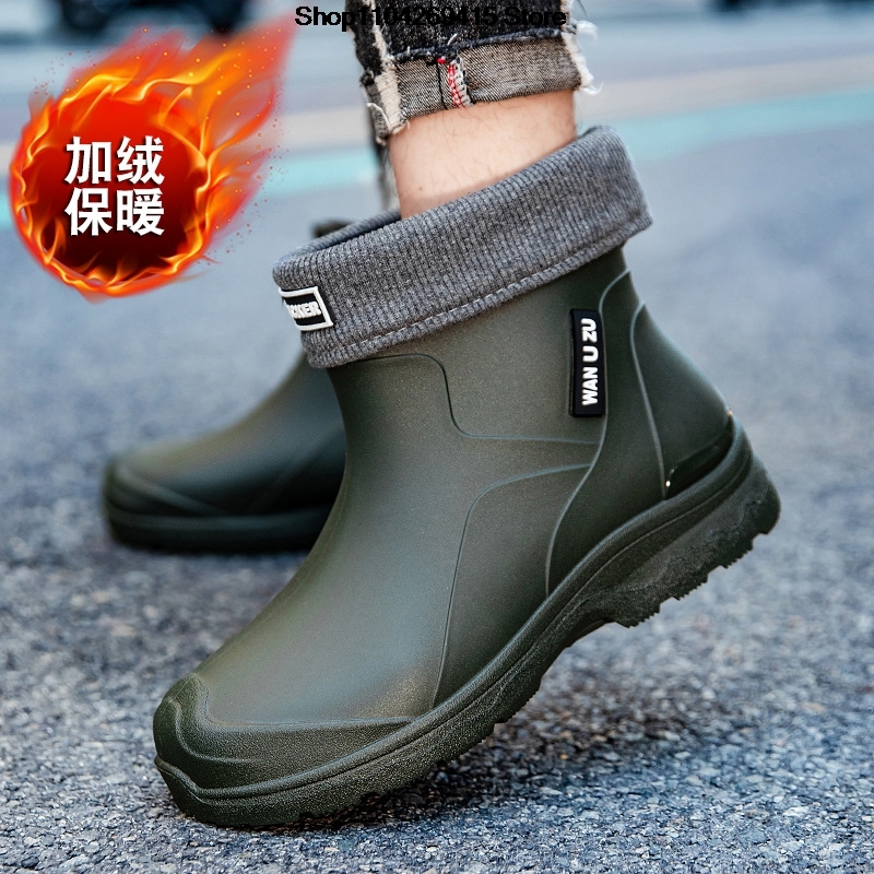 New Men's Waterproof Anti-slip - Fishing Boots ulasan dan harga
